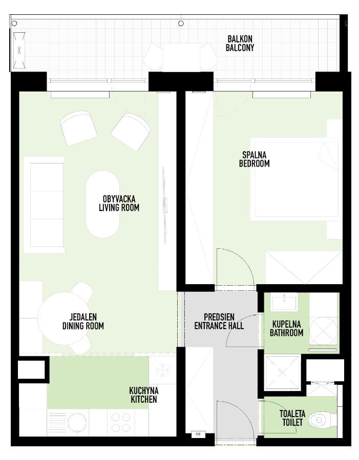 Central Point By Zoom Apartments 브라티슬라바 외부 사진